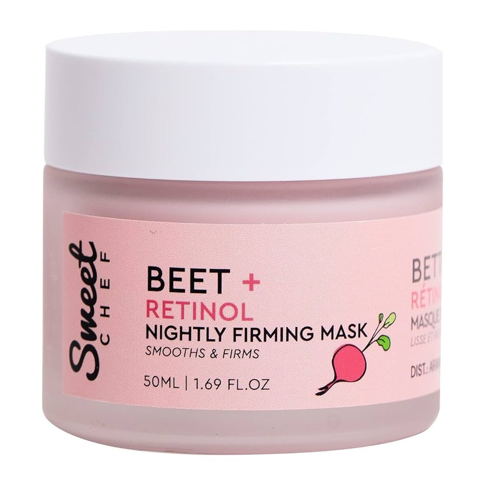 057- Sweet Chef Beet + Retinol Nightly Firming Mask - Pink